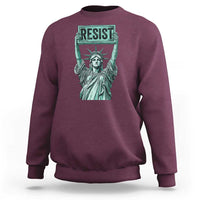 Statue of Liberty Resist Sweatshirt Retro