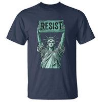 Statue of Liberty Resist T Shirt Retro
