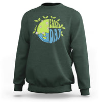 Earth Day Sweatshirt Earth Day Raise Environmental Crisis Awareness Go Planet - Wonder Print Shop