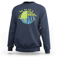Earth Day Sweatshirt Earth Day Raise Environmental Crisis Awareness Go Planet - Wonder Print Shop