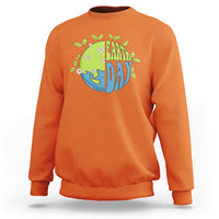 Earth Day Sweatshirt Earth Day Raise Environmental Crisis Awareness Go Planet - Wonder Print Shop