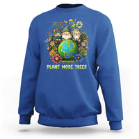 Earth Day Sweatshirt Plant More Trees Go Green Go Planet Happy Earth Day Gnomes - Wonder Print Shop
