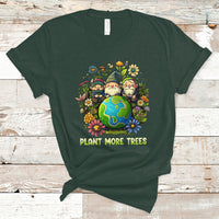 Earth Day T Shirt Plant More Trees Go Green Go Planet Happy Earth Day Gnomes - Wonder Print Shop