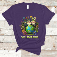 Earth Day T Shirt Plant More Trees Go Green Go Planet Happy Earth Day Gnomes - Wonder Print Shop
