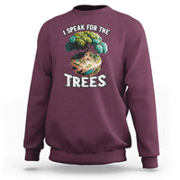 Earth Day Sweatshirt Speak For The Tree Love Your Mother Go Green Earth Day 2023 - Wonder Print Shop