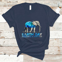 Earth Day T Shirt Animals Wildlife Elephant Conservation Earth Day - Wonder Print Shop