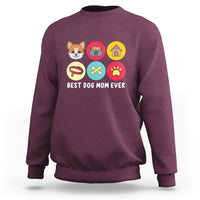 Best Dog Mom Ever Sweatshirt Pet Owner Life - Wonder Print Shop