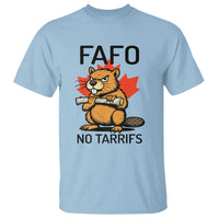No Tariffs Canada T Shirt Never 51st State Canadian Beaver