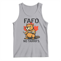 No Tariffs Canada Tank Top Never 51st State Canadian Beaver