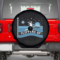 Funny Penguin Resist Spare Tire Cover Heard Island Flippers Up I Stand With Penguins
