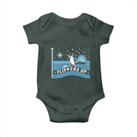 Funny Penguin Resist Baby Onesie Heard Island Flippers Up I Stand With Penguins