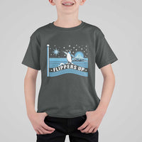Funny Penguin Resist T Shirt For Kid Heard Island Flippers Up I Stand With Penguins