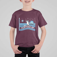 Funny Penguin Resist T Shirt For Kid Heard Island Flippers Up I Stand With Penguins