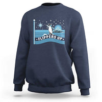 Funny Penguin Resist Sweatshirt Heard Island Flippers Up I Stand With Penguins