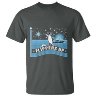 Funny Penguin Resist T Shirt Heard Island Flippers Up I Stand With Penguins