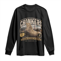 Viral Chonkers San Francisco Sea Lion Long Sleeve Shirt Retro Pier 39 Fisherman's Wharf Souvenir