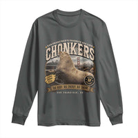 Viral Chonkers San Francisco Sea Lion Long Sleeve Shirt Retro Pier 39 Fisherman's Wharf Souvenir