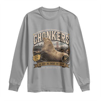 Viral Chonkers San Francisco Sea Lion Long Sleeve Shirt Retro Pier 39 Fisherman's Wharf Souvenir
