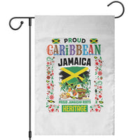 Proud Caribbean Jamaica Heritage Garden Flag Jamaican Roots and Island Culture
