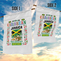Proud Caribbean Jamaica Heritage Garden Flag Jamaican Roots and Island Culture