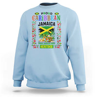 Proud Caribbean Jamaica Heritage Sweatshirt Jamaican Roots and Island Culture