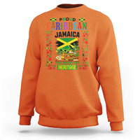 Proud Caribbean Jamaica Heritage Sweatshirt Jamaican Roots and Island Culture