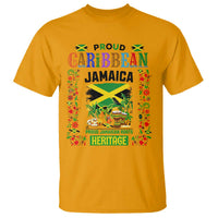 Proud Caribbean Jamaica Heritage T Shirt Jamaican Roots and Island Culture