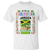 Proud Caribbean Jamaica Heritage T Shirt Jamaican Roots and Island Culture