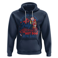 Funny 4th Of July Hoodie You Look Like The Fourth Of July Makes Me Want A Hot Dog Real Bad - Wonder Print Shop