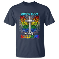 LGBT Pride T Shirt God's Love Is Fully Inclusive - Wonder Print Shop