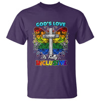 LGBT Pride T Shirt God's Love Is Fully Inclusive - Wonder Print Shop