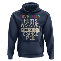 Diversity Hurts No One Hoodie Equality and Inclusion Bold Statement - Wonder Print Shop