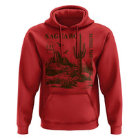 Vintage Saguaro National Park Est 1994 Graphic Hoodie Retro Arizona Desert Mountain Hiking Souvenir