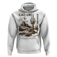 Vintage Saguaro National Park Est 1994 Graphic Hoodie Retro Arizona Desert Mountain Hiking Souvenir
