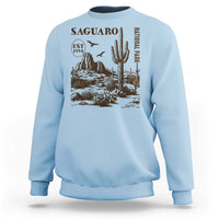Vintage Saguaro National Park Est 1994 Graphic Sweatshirt Retro Arizona Desert Mountain Hiking Souvenir