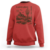 Vintage Saguaro National Park Est 1994 Graphic Sweatshirt Retro Arizona Desert Mountain Hiking Souvenir