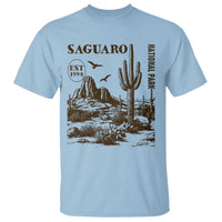 Vintage Saguaro National Park Est 1994 Graphic T Shirt Retro Arizona Desert Mountain Hiking Souvenir
