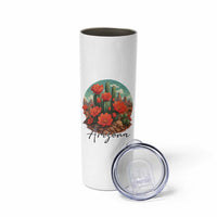 Beautiful Blooming Cactus Flower Arizona Graphic Skinny Tumbler Vintage Desert Botanical Floral Nature Souvenir