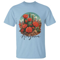 Beautiful Blooming Cactus Flower Arizona Graphic T Shirt Vintage Desert Botanical Floral Nature Souvenir