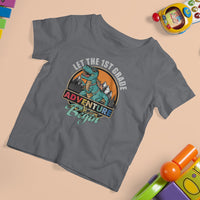 1st Grade Dinosaur T Shirt For Kid Let The First Grade Adventure Begin Retro First Grade - Wonder Print Shop