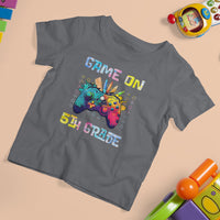 Game On 5th Grade T Shirt For Kid Video Game Back To School Gaming - Wonder Print Shop