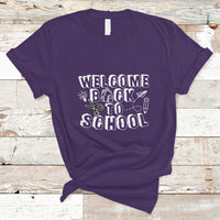 Welcome Back To School T Shirt First Day Of School Teacher Student - Wonder Print Shop