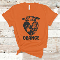 Orange Shirt Day T Shirt In September We Wear Orange Anti Bullying Indigenous Education - Wonder Print Shop