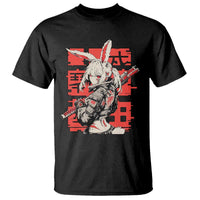 Anime Manga Cyberpunk T Shirt Techwear Harajuku Style Bunny Girl - Wonder Print Shop