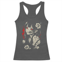 Horror Anime Manga Racerback Tank Top Japanese Creepy Kawaii Goth Otaku