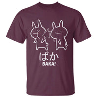 Funny Japanese Baka T Shirt Foolish Humorous Dumb Sarcasm Anime Manga Otaku - Wonder Print Shop