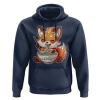 Kawaii Fox Ramen Japanese Hoodie Japanese Anime Otaku Manga Cute Graphic