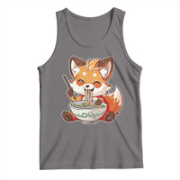 Kawaii Fox Ramen Japanese Tank Top Japanese Anime Otaku Manga Cute Graphic
