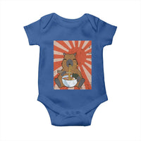 Kawaii Capybara Ramen Baby Onesie Cute Capy Meme Japanese Noodles Lover
