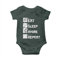 Eat Sleep Anime Repeat Baby Onesie Japan Otaku Manga Lover